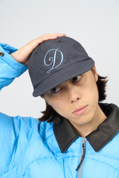 Script Low Ball Cap (Navy)