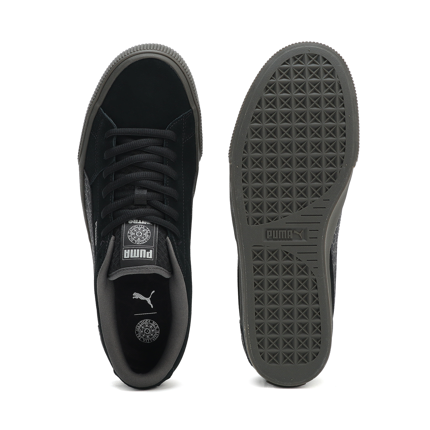 SUEDE SKATE NITRO DIASPORA (Black)
