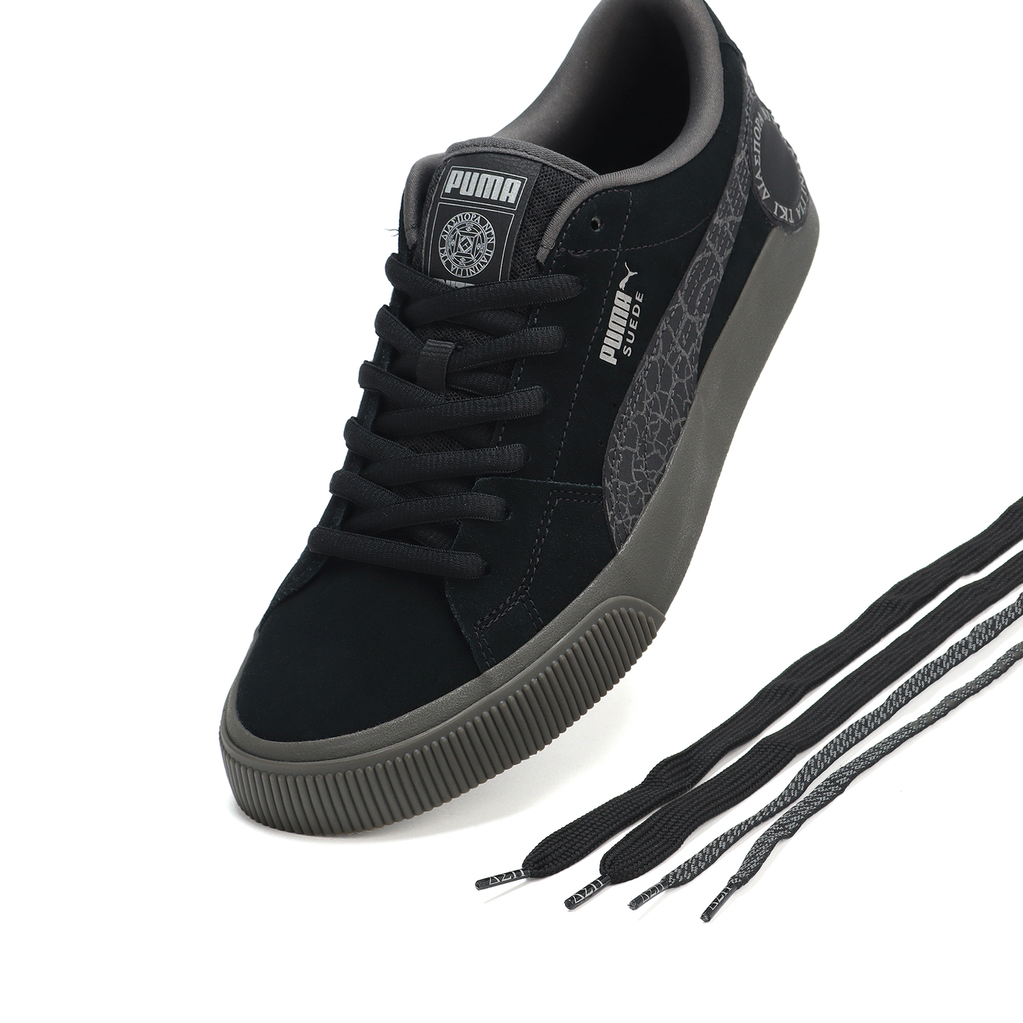 SUEDE SKATE NITRO DIASPORA (Black)