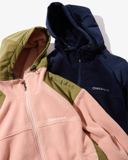 Hilly Terrain Fleece Jacket (Pink)