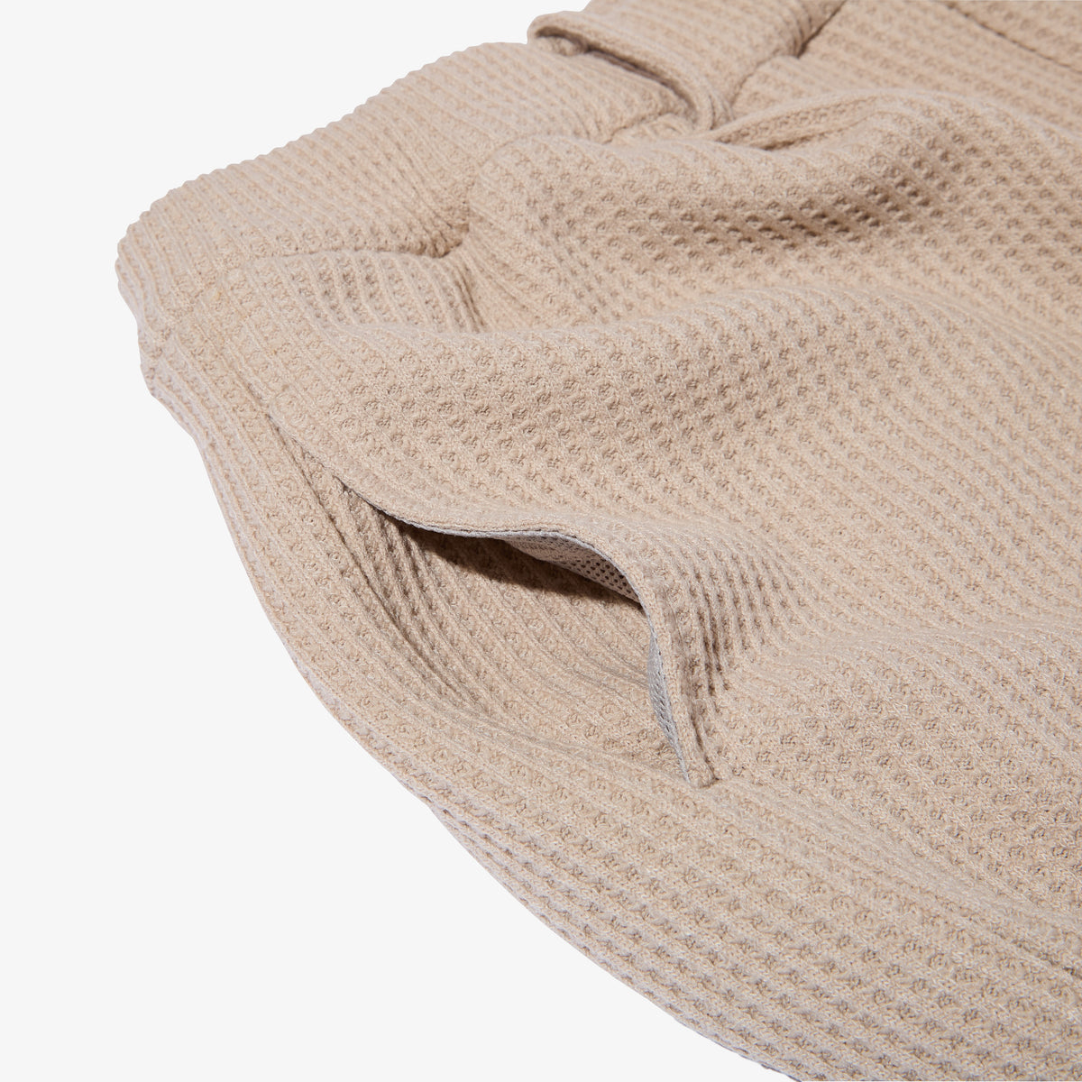 Villa Waffle Trousers (Ecru)