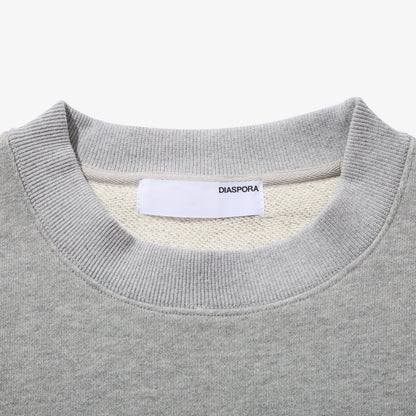 College Logo Crewneck Sweatshirt (Ash)