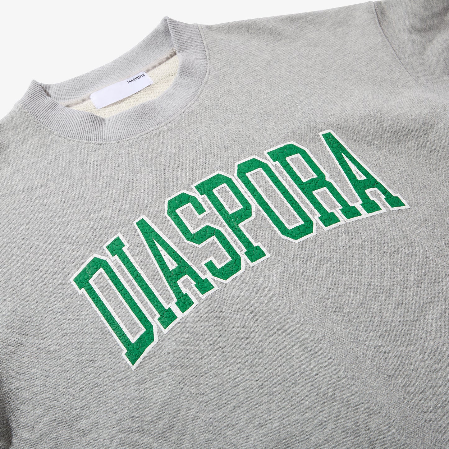 College Logo Crewneck Sweatshirt (Ash)