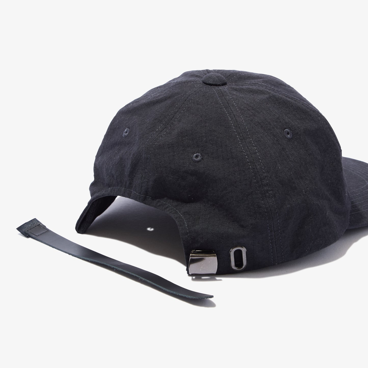 Script Low Ball Cap (Black)