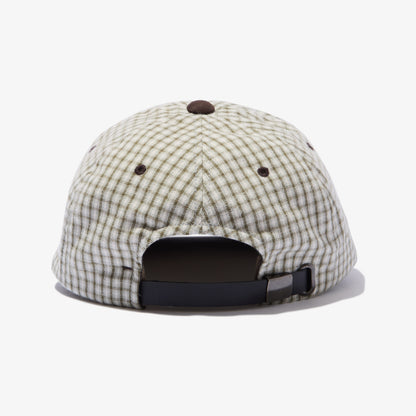 Script Low Ball Cap (Plaid)