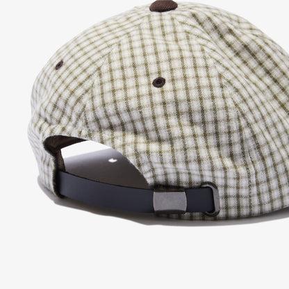 Script Low Ball Cap (Plaid)