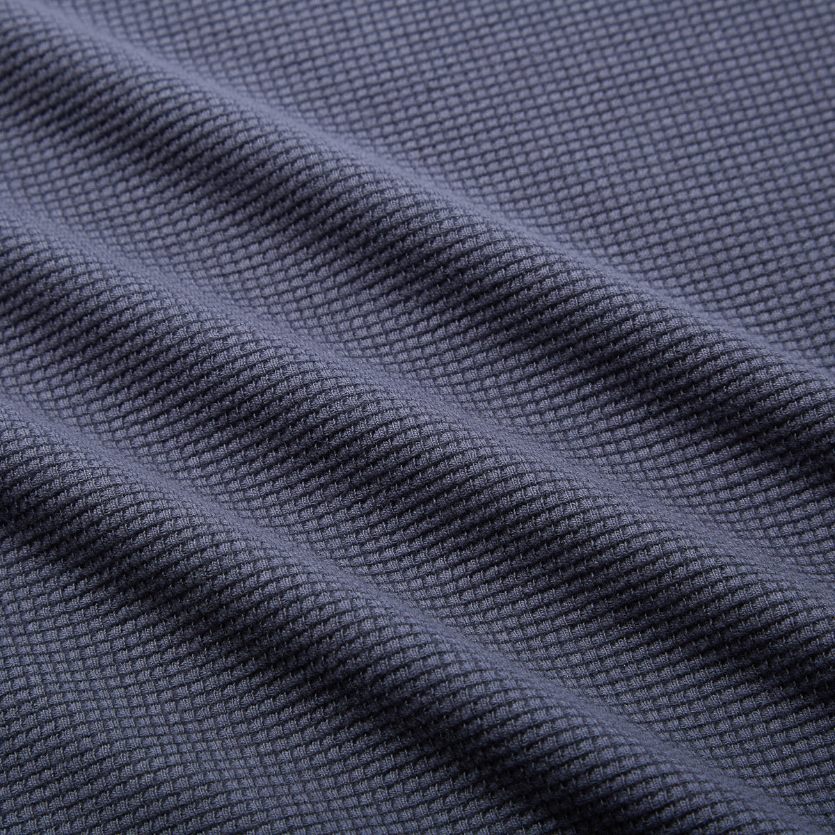 Dry Waffle L/S Top Navy