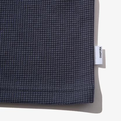 Dry Waffle L/S Top Navy