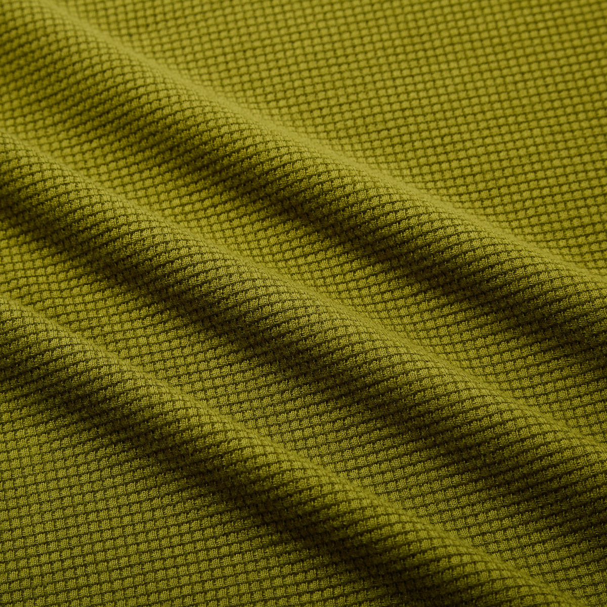 Dry Waffle L/S Top Green