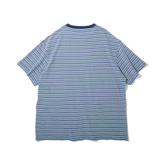 Diamánte Stripe Top (Blue)