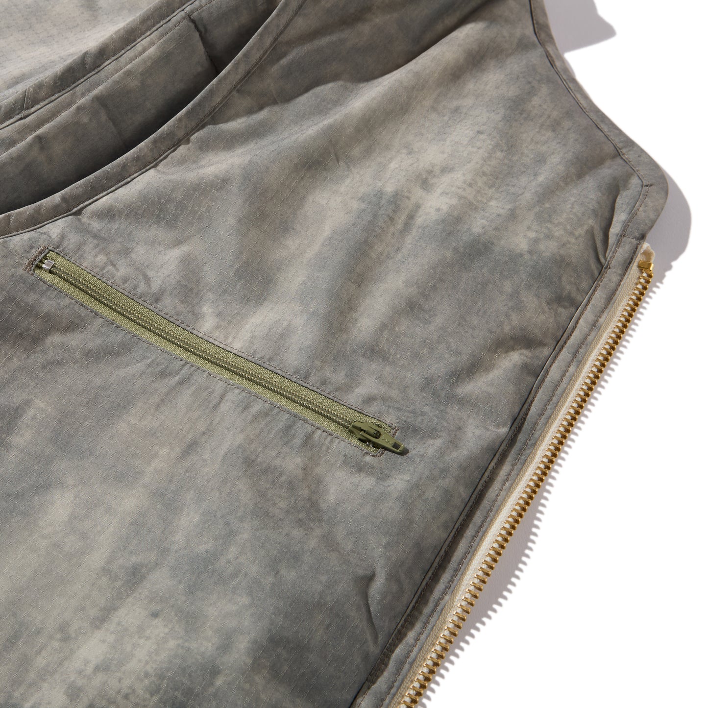 Foggy Padded Vest (Greyish Khaki)