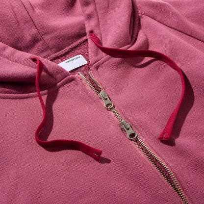 Hayes Full Zip Hooded Sweatshirt (Wine)