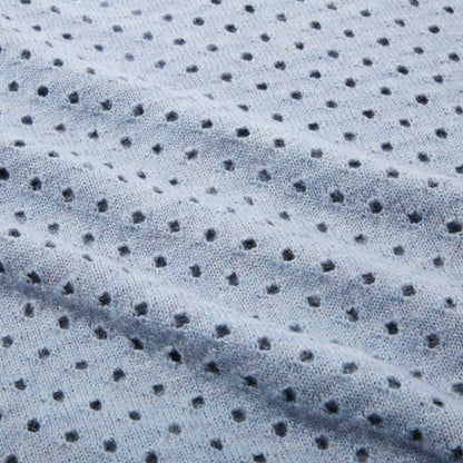 Cotton Mohair Cardigan (Blue Grey)