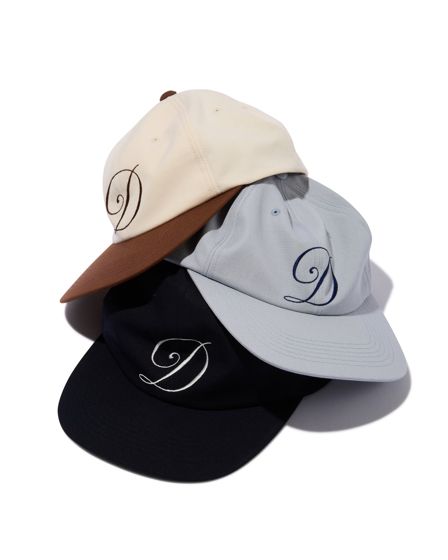 Script Low Ball Cap (Sky)