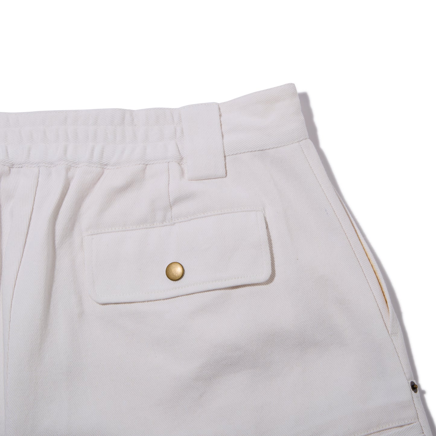 Double Knee Comfortable Trousers (Off White)