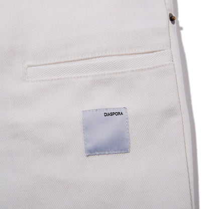 Double Knee Comfortable Trousers (Off White)