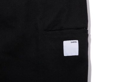 Double Knee Comfortable Trousers (Black)
