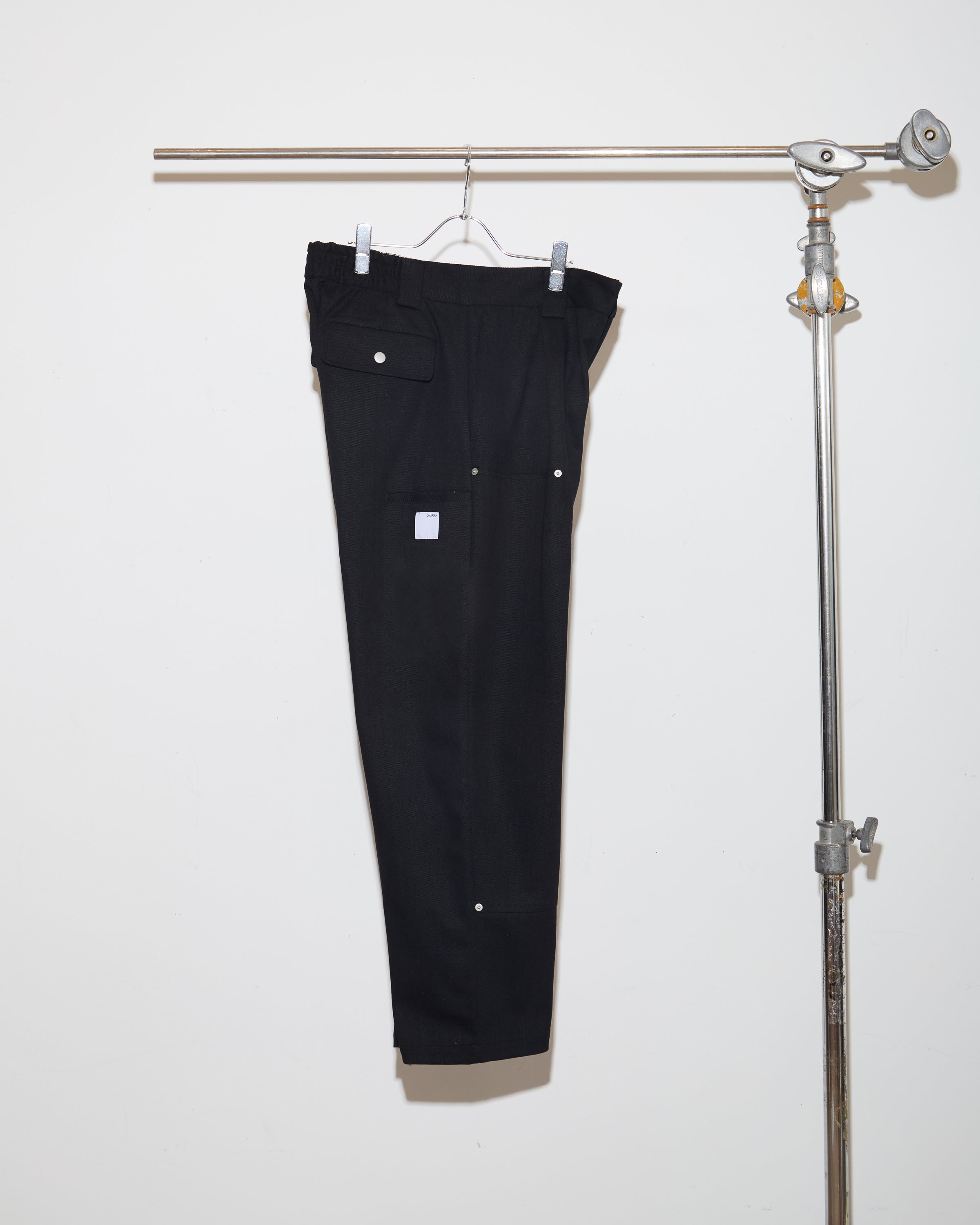 Diaspora【Double KneeComfortableTrousers】 Double Knee Comfortable Trousers (Black) – Diaspora skateboards