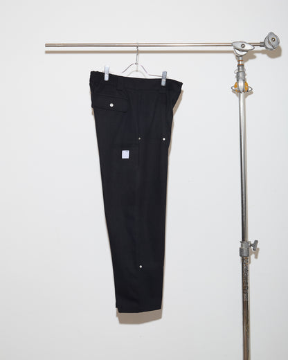 Double Knee Comfortable Trousers (Black)