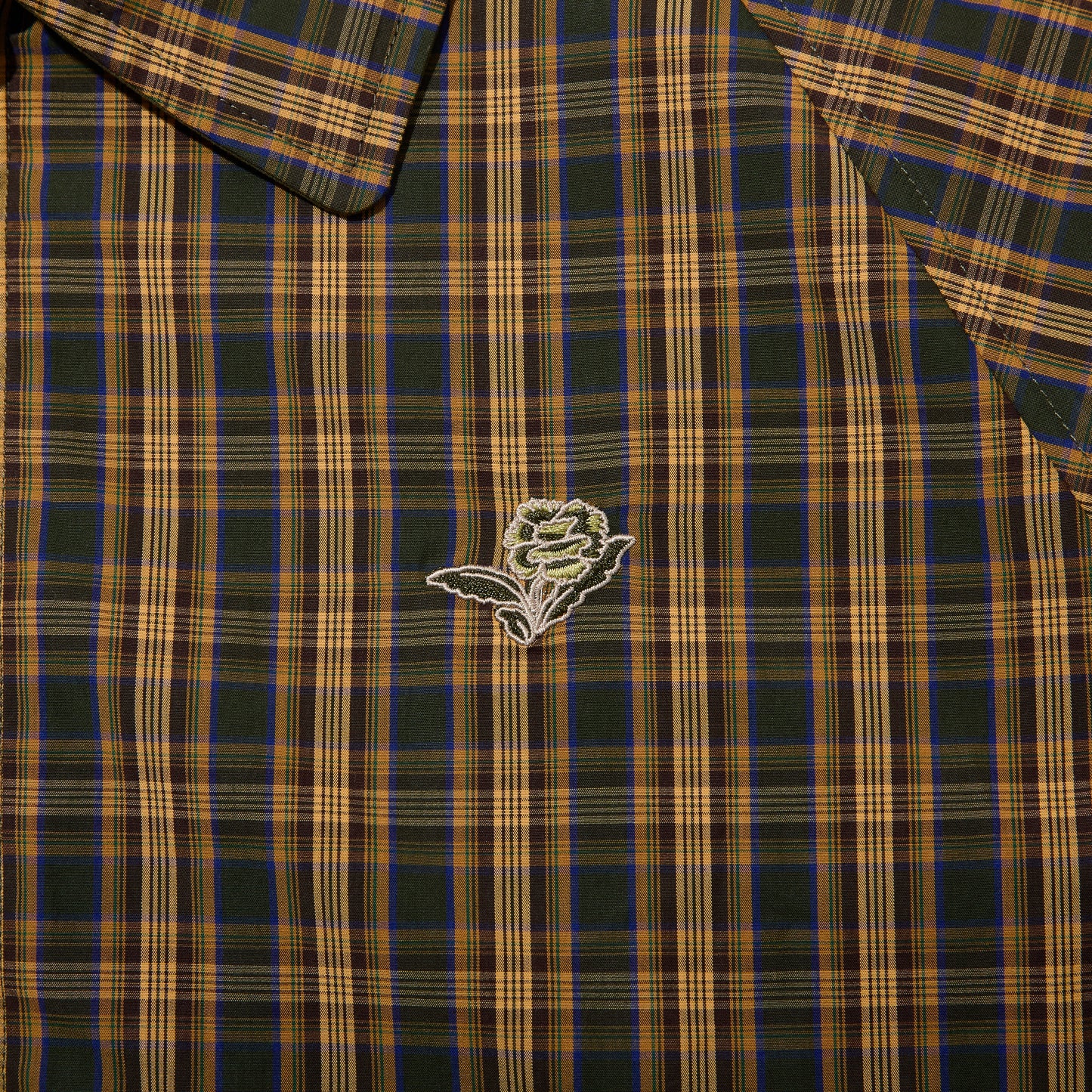 Utility Harrington Jacket (Olive & Plaid)