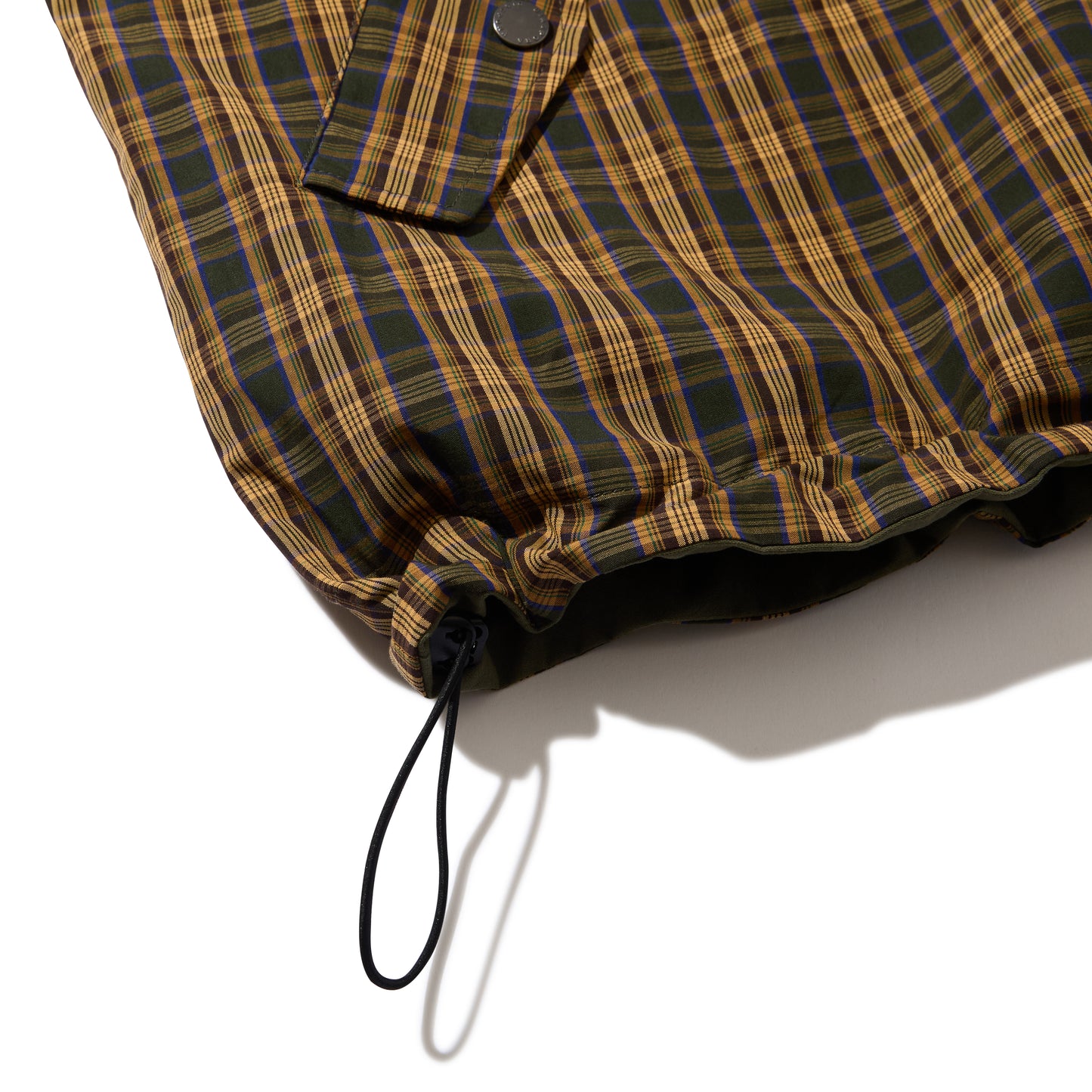 Utility Harrington Jacket (Olive & Plaid)