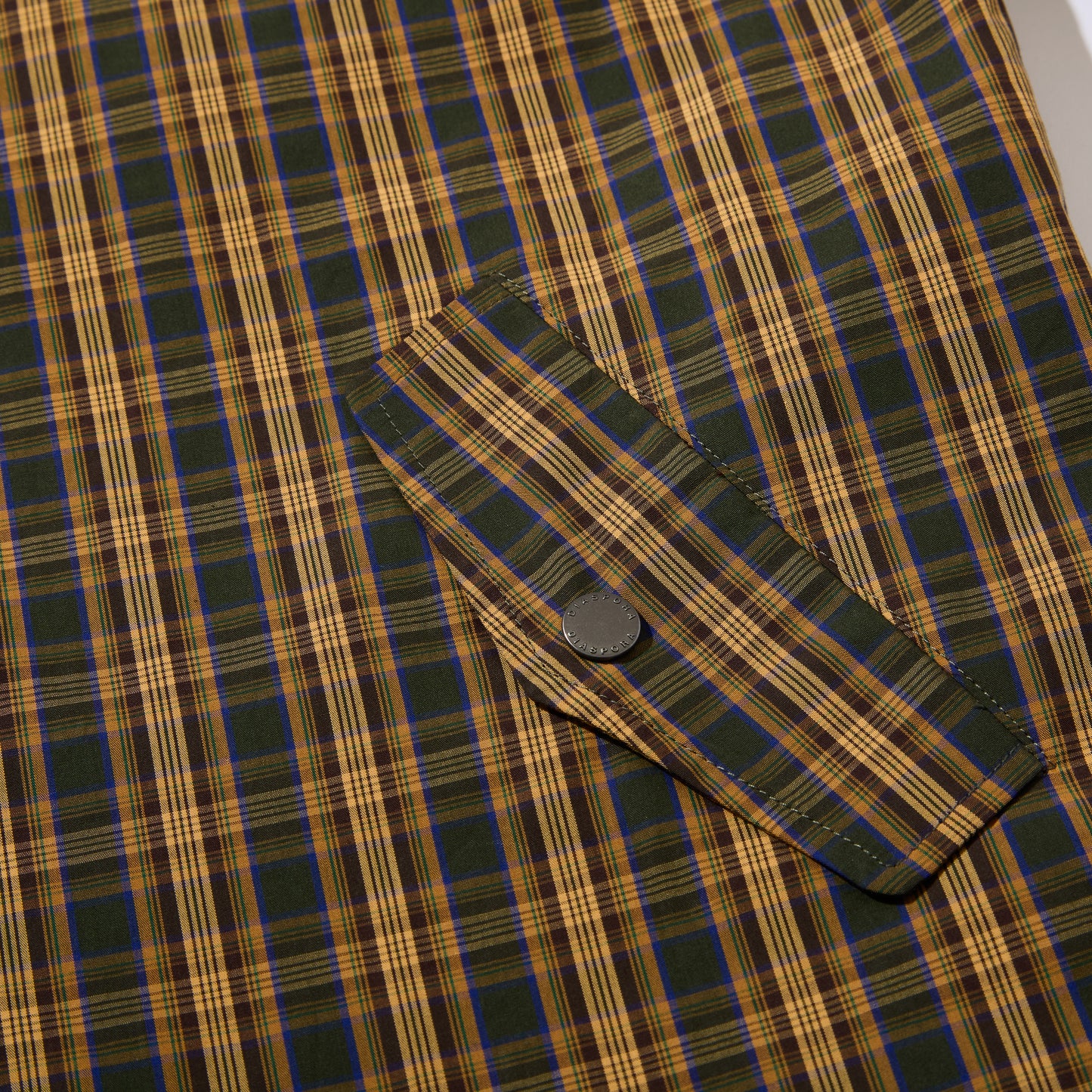 Utility Harrington Jacket (Olive & Plaid)