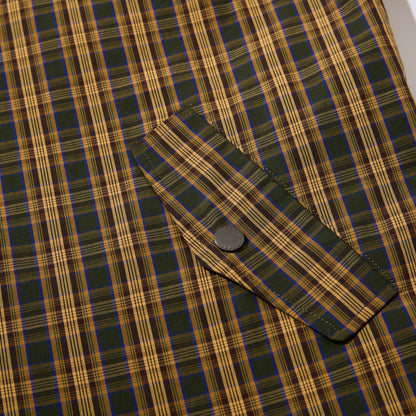 Utility Harrington Jacket (Olive & Plaid)