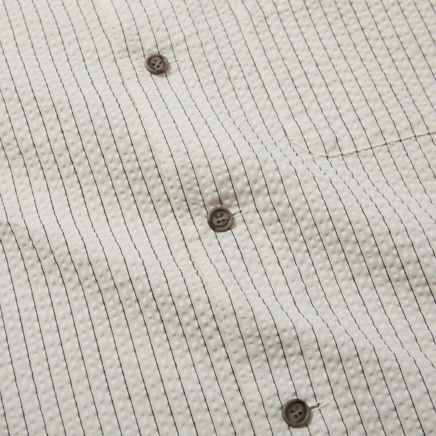 Seersucker Montara Shirt (White)