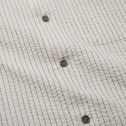 Seersucker Montara Shirt (White)