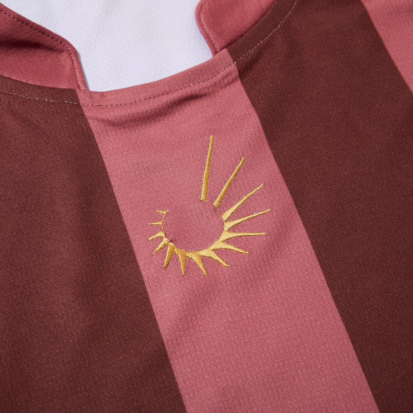 Striped Training Top (Raisin)