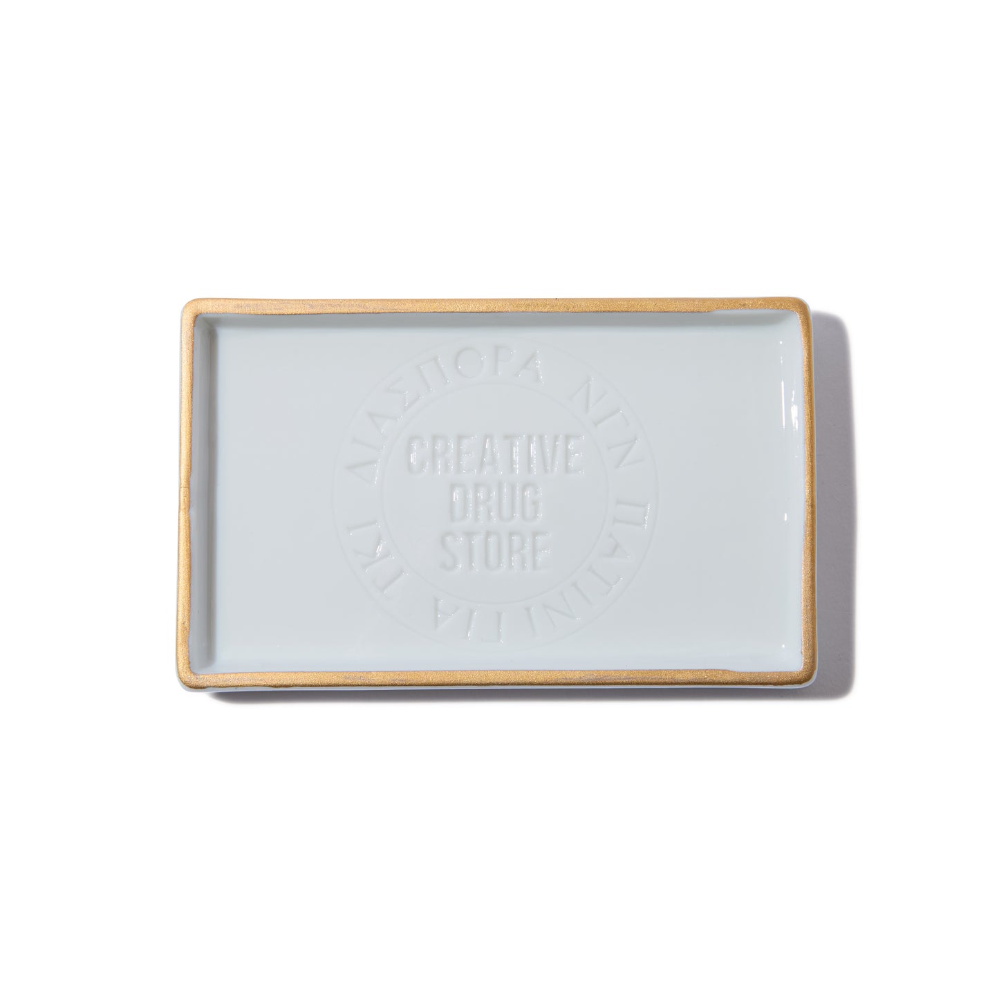 CDSP Ceramic Cassette Tape Plate DSP-26SS-CR04 White