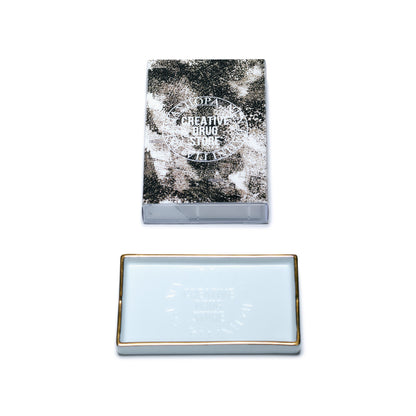 CDSP Ceramic Cassette Tape Plate DSP-26SS-CR04 White