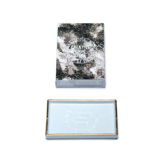 CDSP Ceramic Cassette Tape Plate DSP-26SS-CR04 White