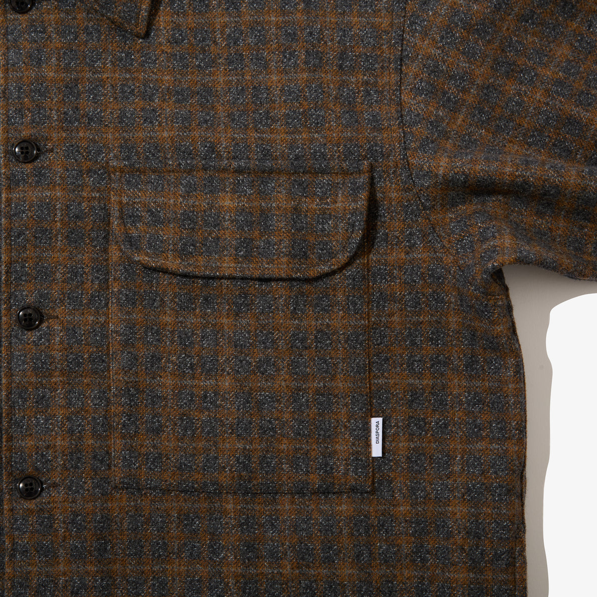 Mil Wool Shirt (Charcoal)