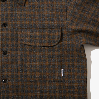 Mil Wool Shirt (Charcoal)