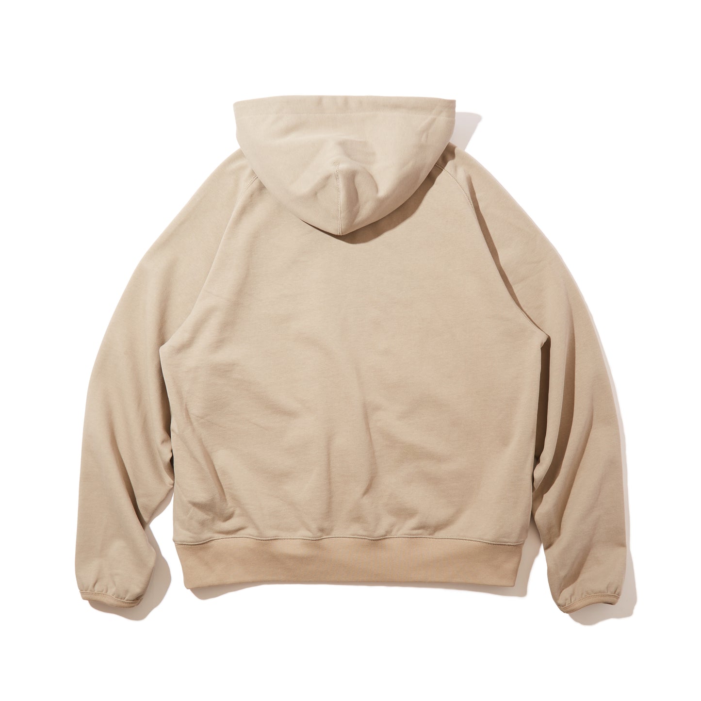 Double Pocket Full Zip Hooded Sweatshirt (Taupe)