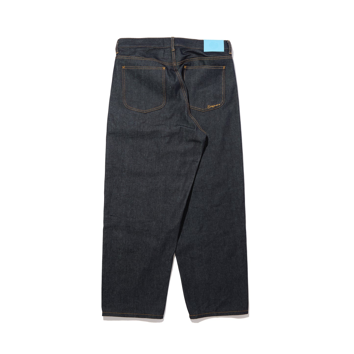 219 Baggy Jean (Indigo Rigid）