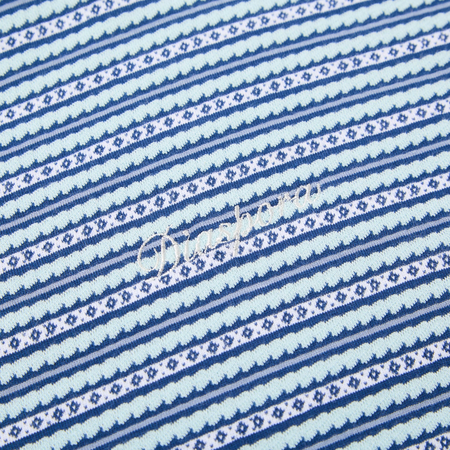 Diamánte Stripe Top (Blue)