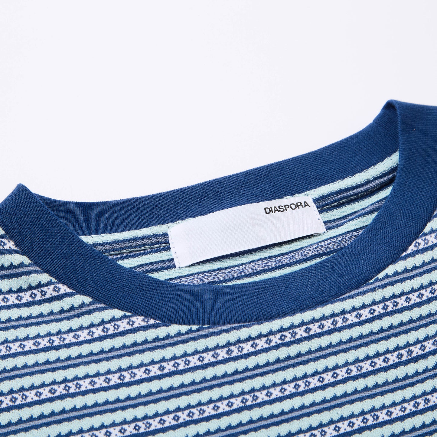 Diamánte Stripe Top (Blue)