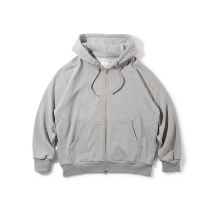 Hayes Full Zip Hooded Sweatshirt (Ash)