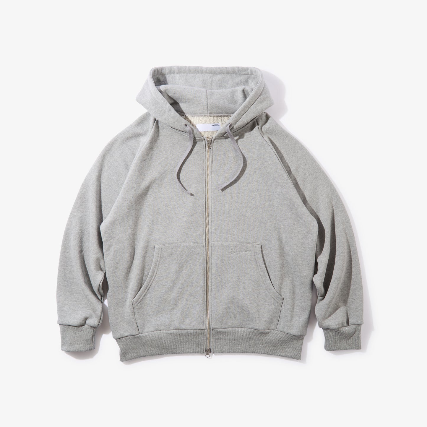 Hayes Full Zip Hooded Sweatshirt (Ash)