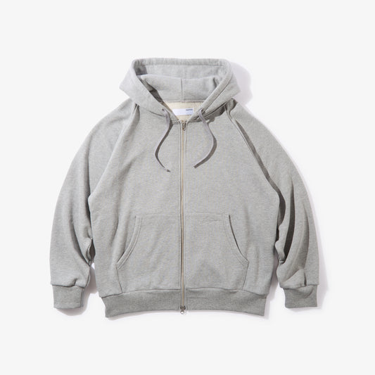 Hayes Full Zip Hooded Sweatshirt (Ash)