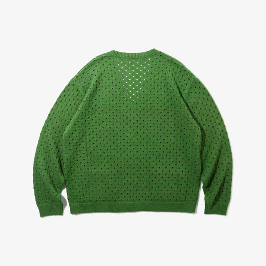 Cotton Mohair Cardigan (Green)
