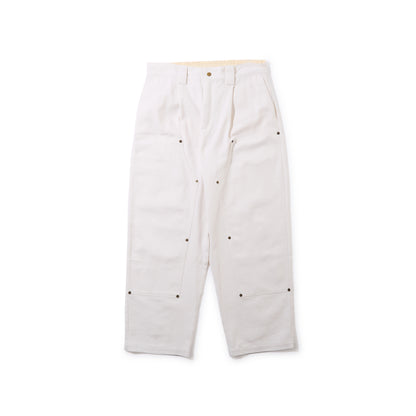 Double Knee Comfortable Trousers (Off White)