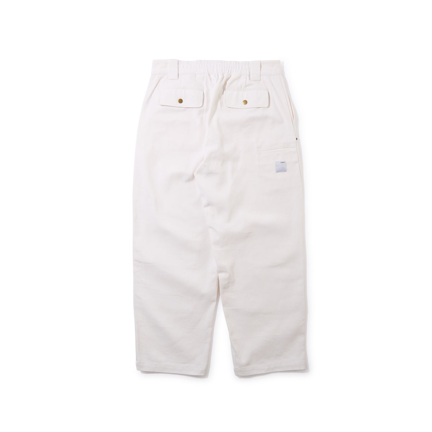 Double Knee Comfortable Trousers (Off White)