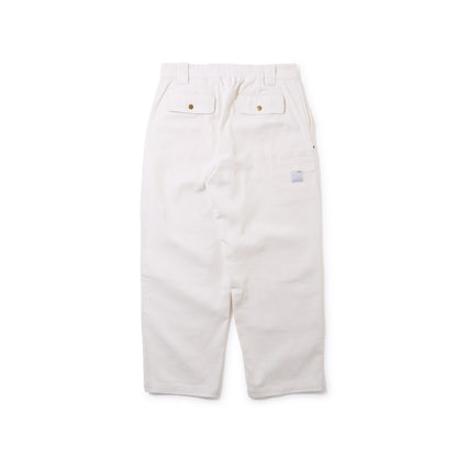 Double Knee Comfortable Trousers (Off White)