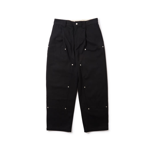 Double Knee Comfortable Trousers (Black)