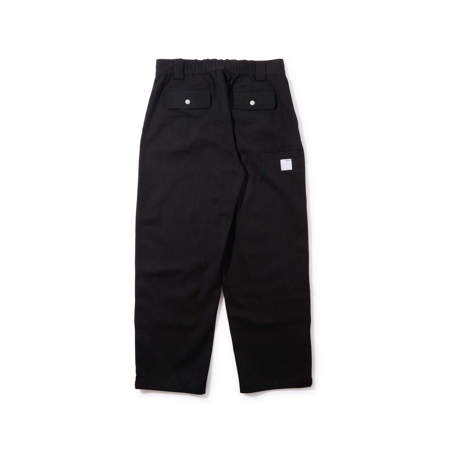 Double Knee Comfortable Trousers (Black)