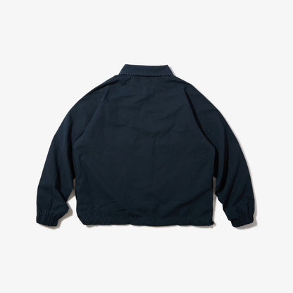 Utility Harrington Jacket (Navy & Gingham)