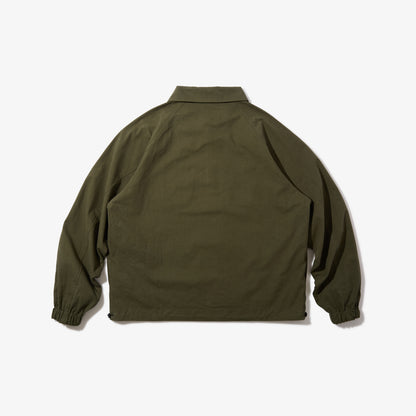Utility Harrington Jacket (Olive & Plaid)